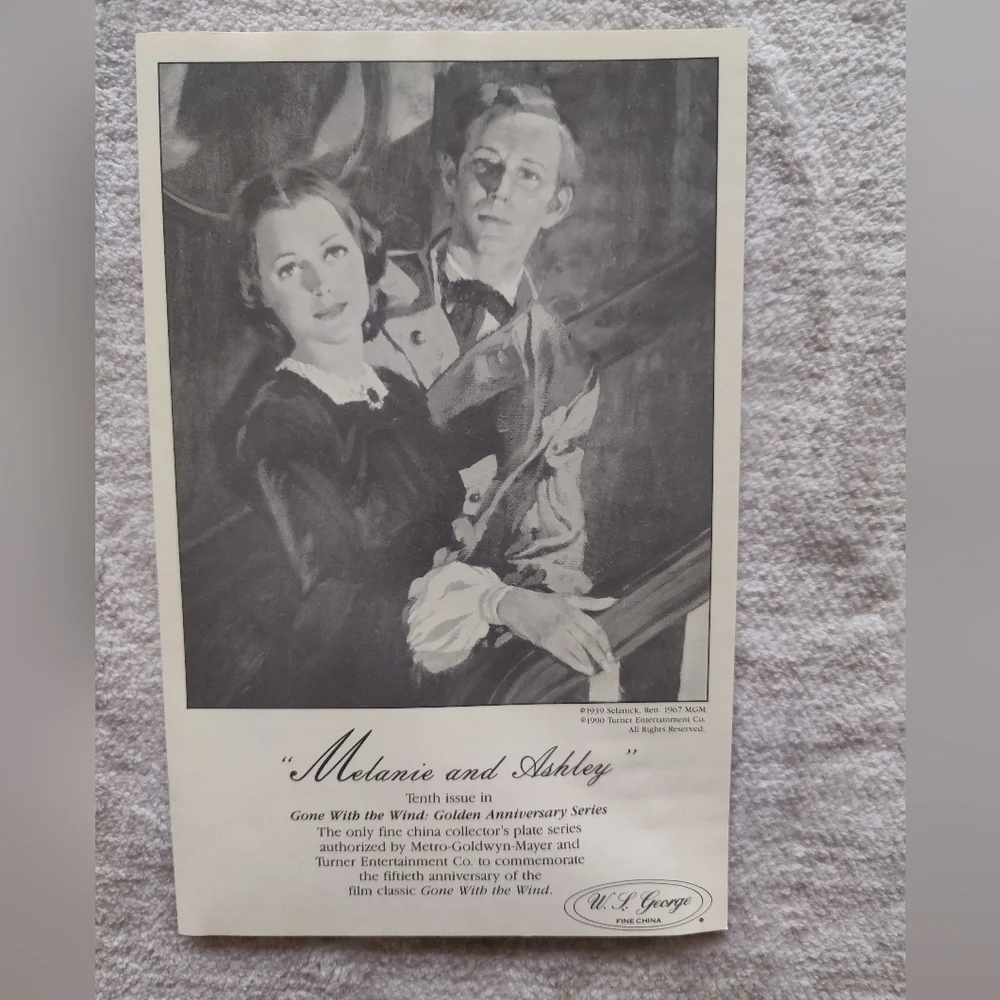 Howard Rogers Commemorative Gone With The Wind 